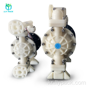 플라스틱 쉘 공압 다이어프램 액체 펌프